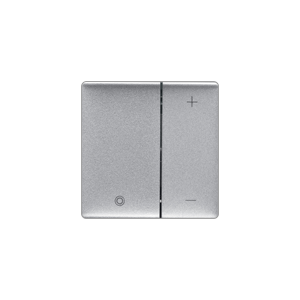 Светорегулятор кнопочный 1-10 Вт, с нейтралью Legrand Valena Life, Алюминий